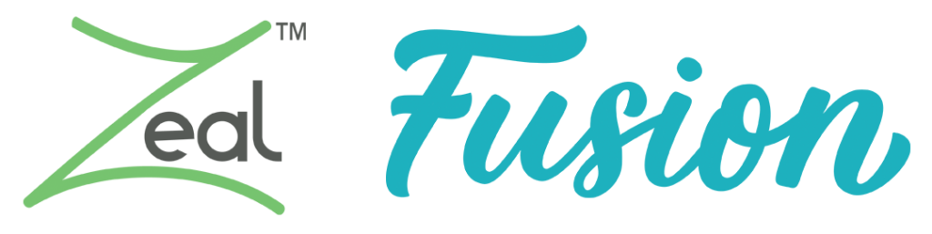Zeal and Fusion Medical Staffing Logos